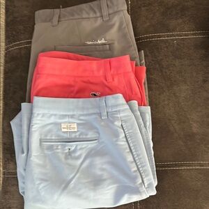 Travis Matthew's and Vineyard Vines Mens Shorts Size 34